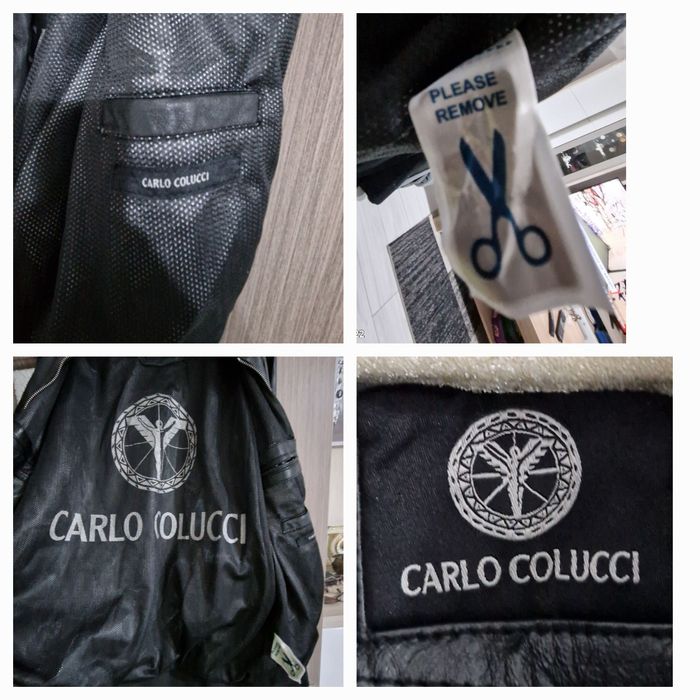 Geaca piele Carlo Colucci