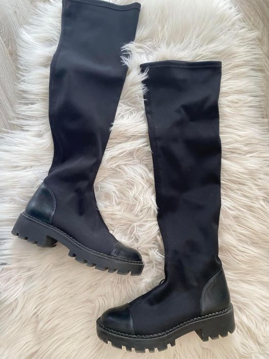 Високи ботуши Zara