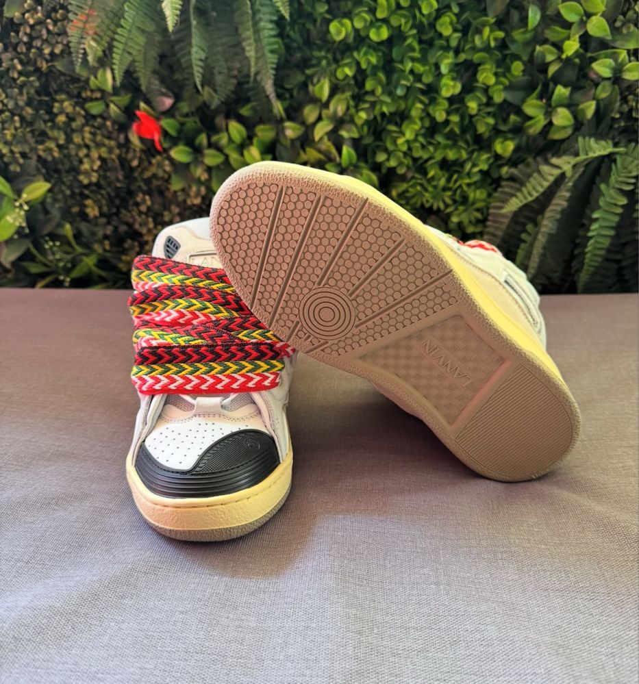 Lanvin curb sneakers