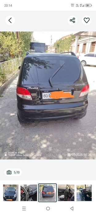 Matiz sotiladi rasxodi qlingan moshina