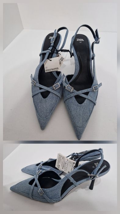 Обувки ZARA от деним