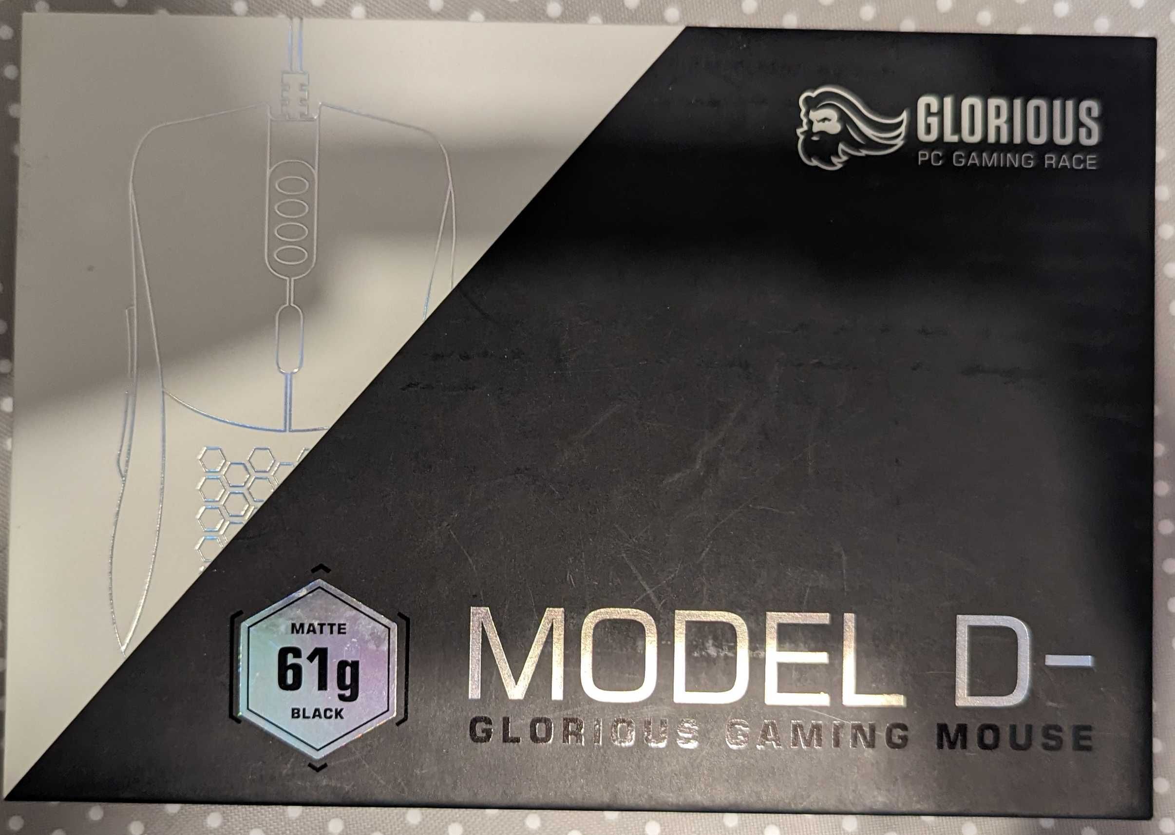 Игровая мышка Glorious model d- (minus) matte black