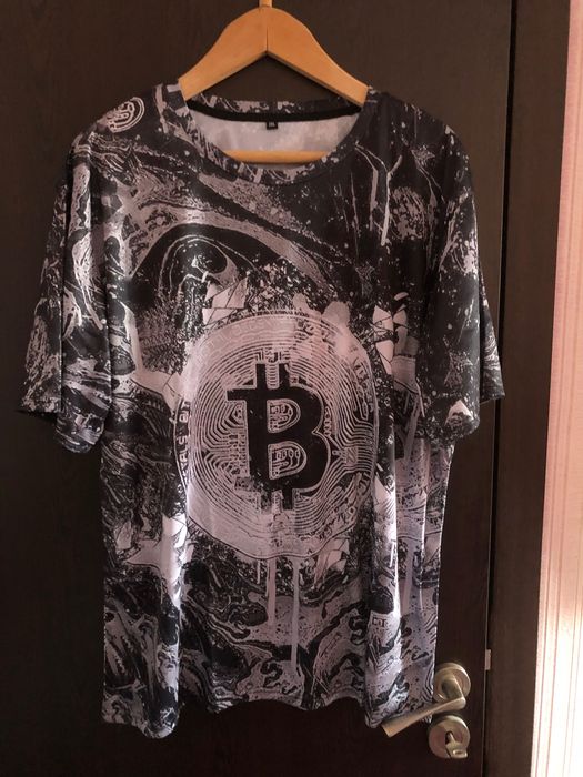 Тениска блуза крипто биткойн bitcoin btc