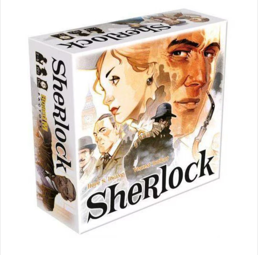 Sherlock Holmes boardgame, board game, joc societate