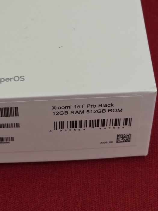 Xiaomi 15T Pro 12Gb/512GB Fullbox, impecabil