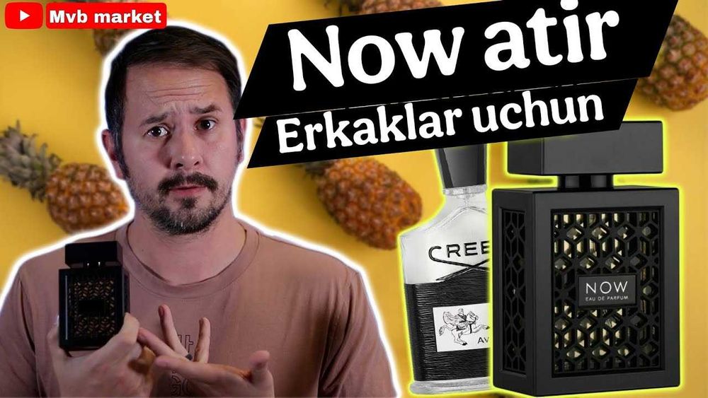 Atir Now – Erkaklar uchun 100 ml Kuchli Hashamatli Hid