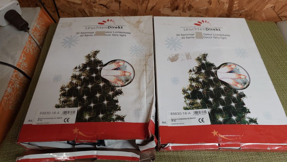 Instalații luminoase pentru brad