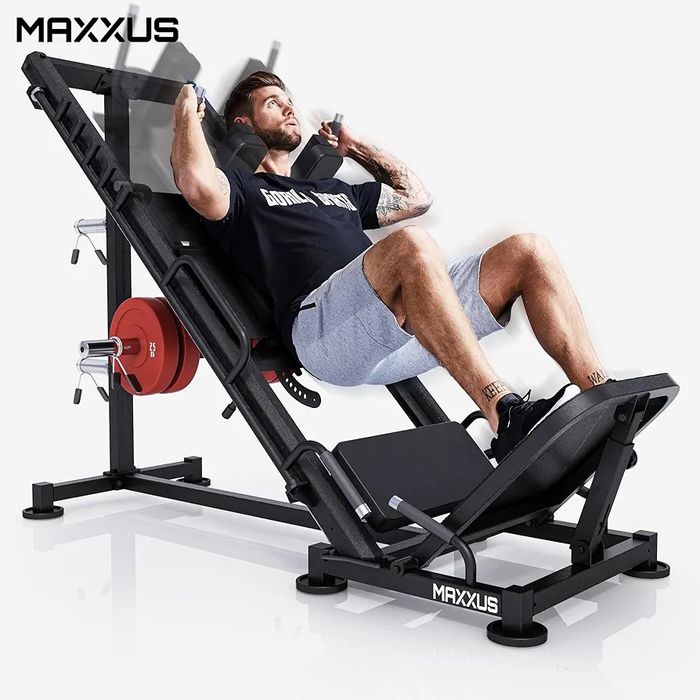 Presa picioare + hacksquat Maxxus / Functie dubla !!!