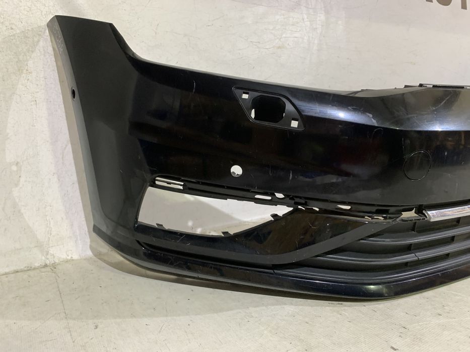 Bara fata VW Golf 7 VII, facelift, 2017, 2018, 2019, 2020, cod origine OE 5G0807221FL, cu gauri pentru spalatori faruri si senzori de parcare (6).