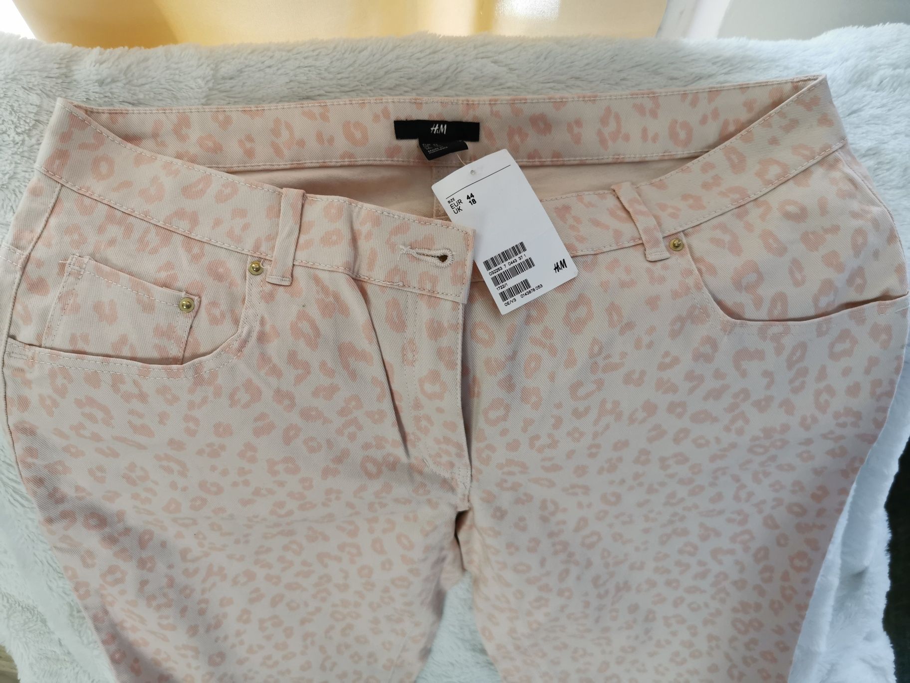 Дамски дънков панталон H&M 44