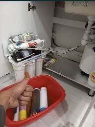 Замена Установка катридж фильтр для воды монтаж фильтров