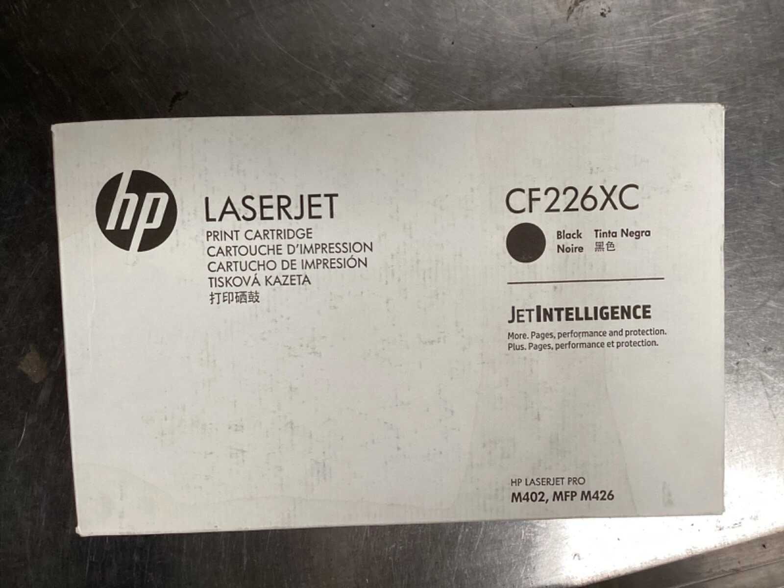 HP 26X High Yield Black Original LaserJet Toner Cartridge, CF226X