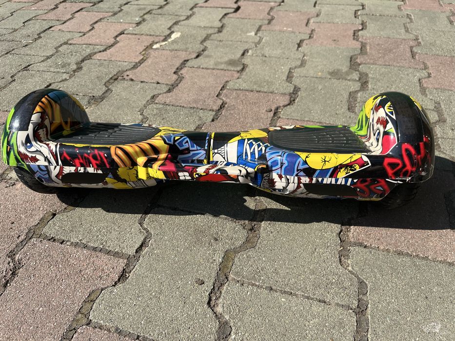Hoverboard cu Boxe Bluetooth, Lumini LED