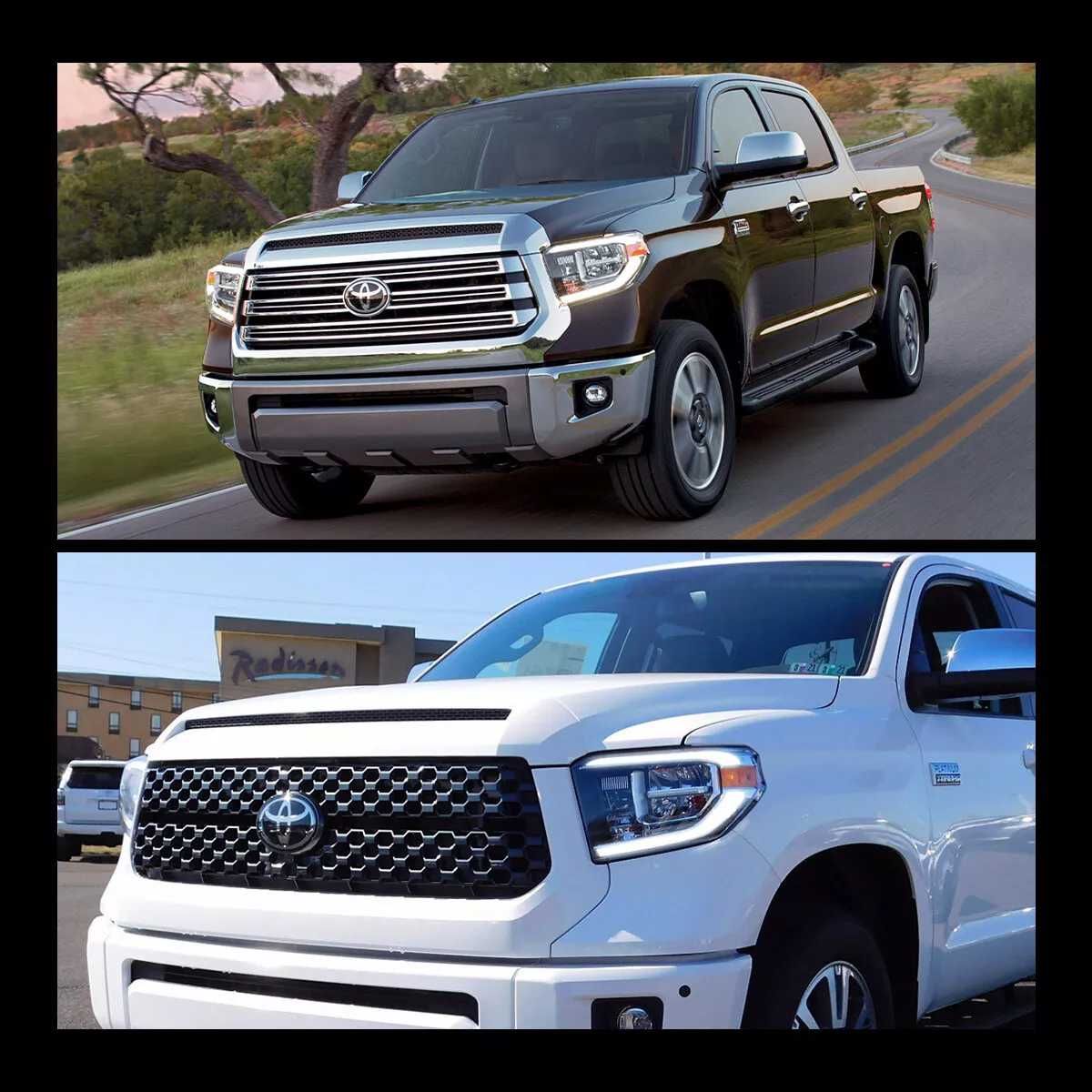 Комплект фарове за Toyota Tundra - Sequoia 2014 - 2021 година