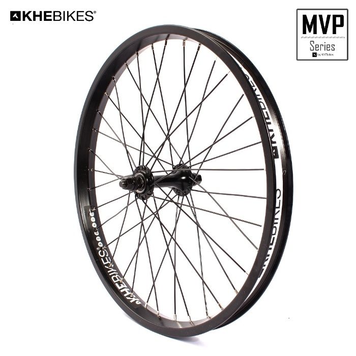 НОВИ KHE MVP Преден BMX Wheelset 20 БМХ предна капла колело