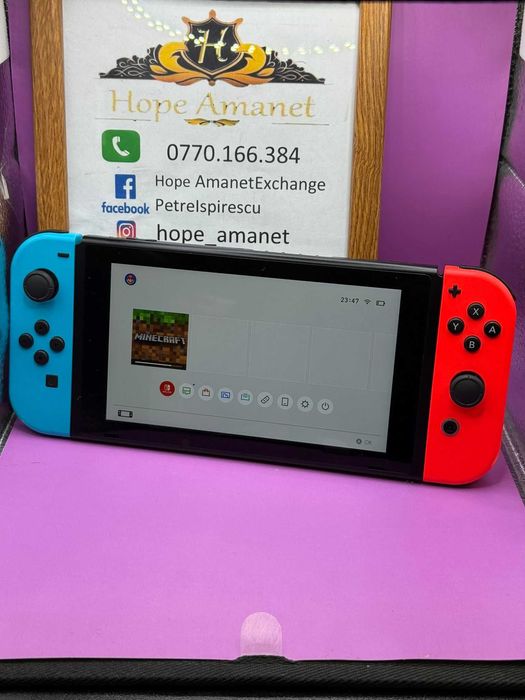 HOPE AMANET P2 - Nintendo Switch HAC-001 Sports Bundle / JOC Minecraft
