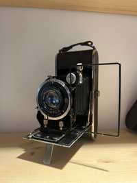 Aparat foto vintage Compur cu burduf 1930 colectie display