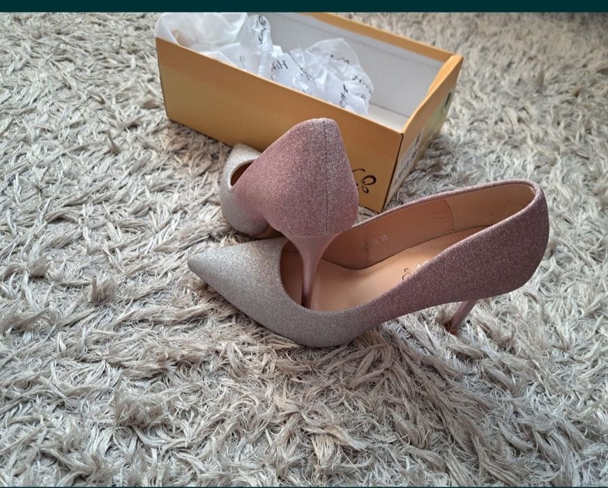 Pantofi stiletto toc 10 cm, Noi