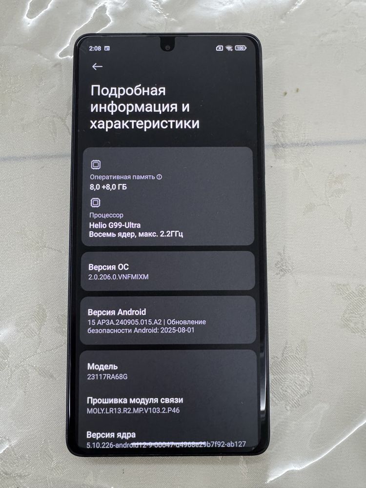 Redmi note 13 pro 4g 8/256 qora