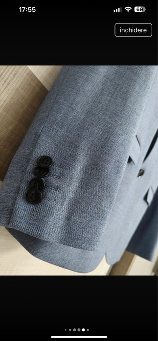 Sacou H&M, barbatesc