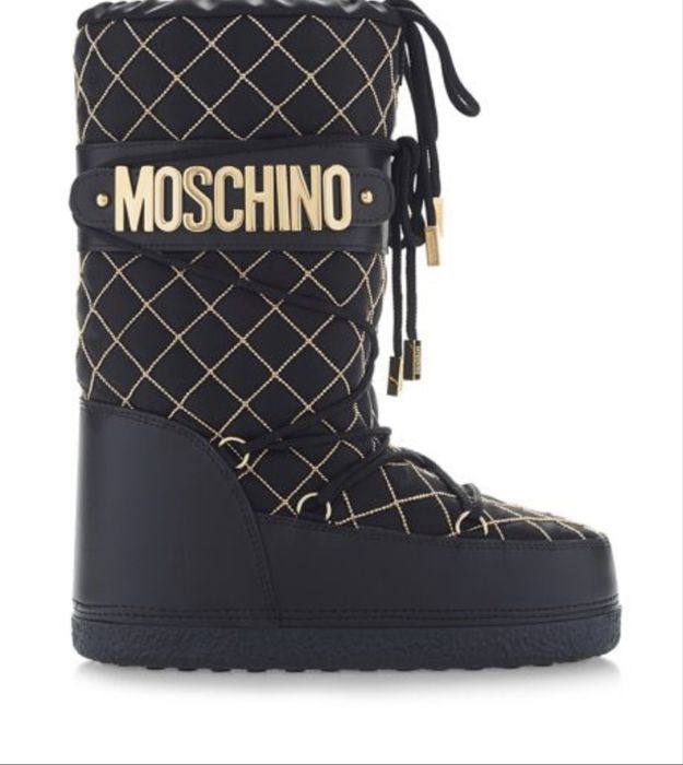 Теплые дутики Moschino