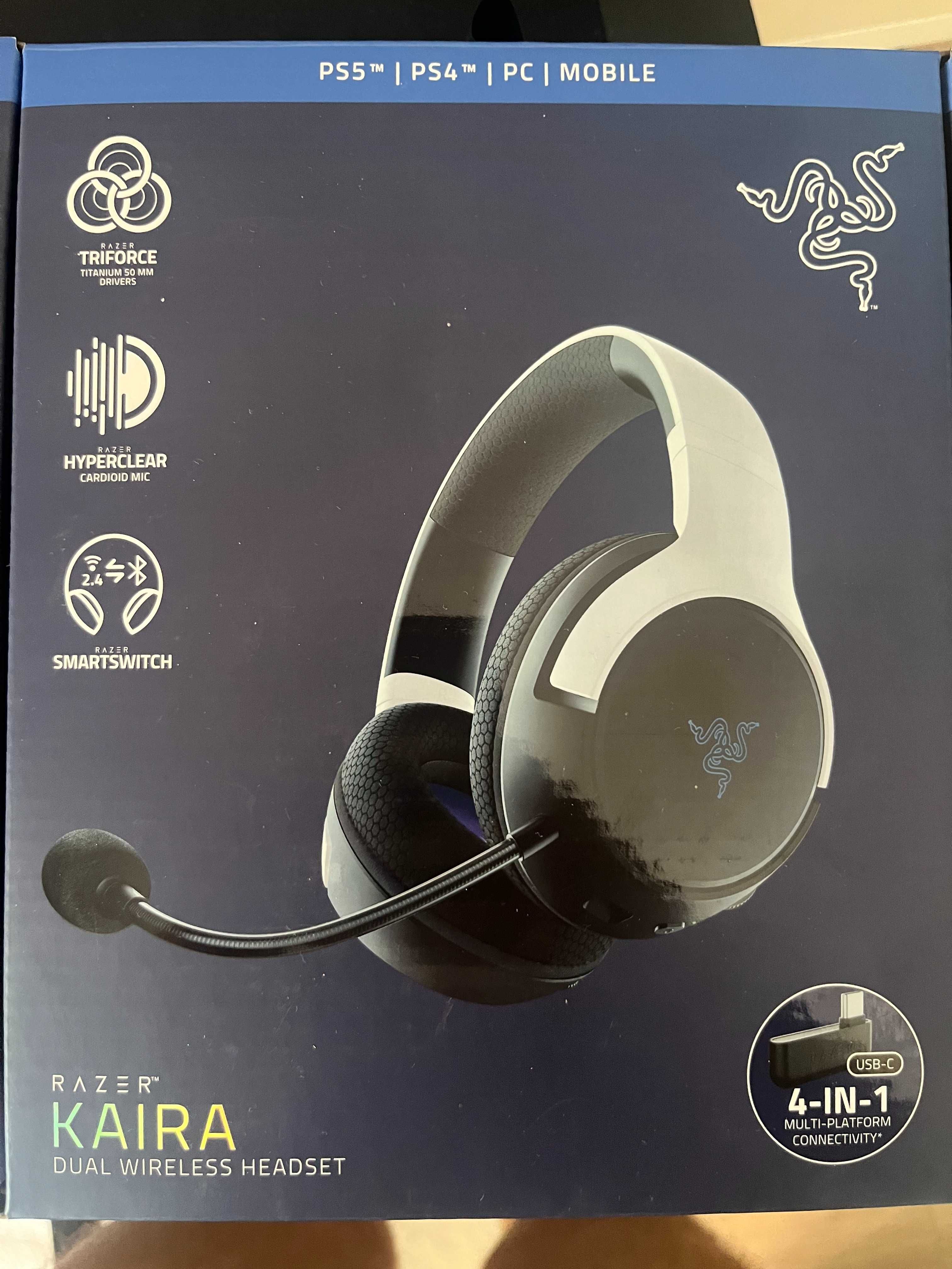 Razer Kaira Dual Wireless Headset - PS5/PC/Mobile