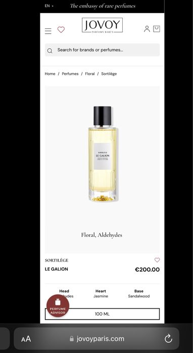 Parfum Le Galion Sortilege by Marilyn Monroe