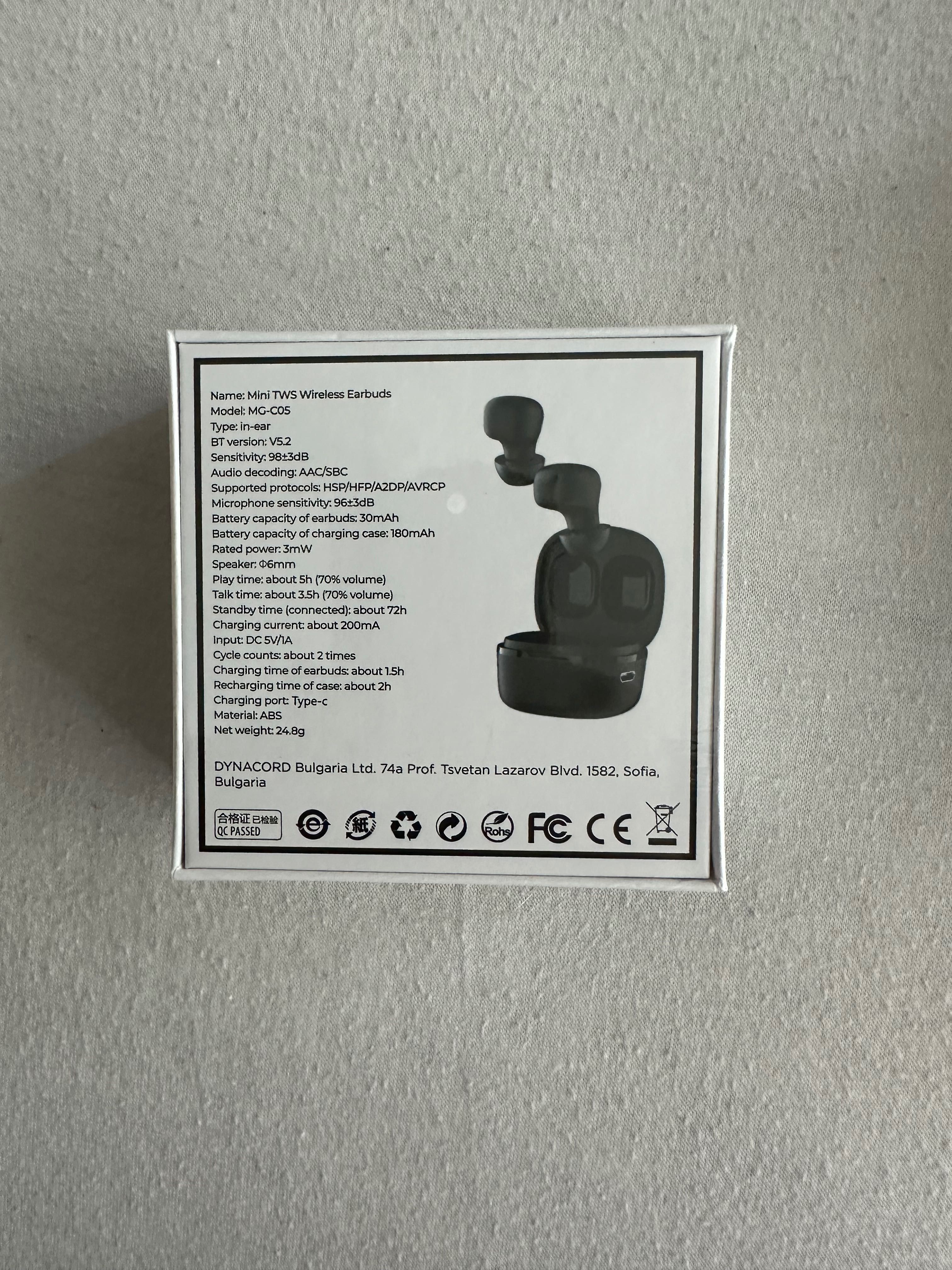 Слушалки Mini Tws