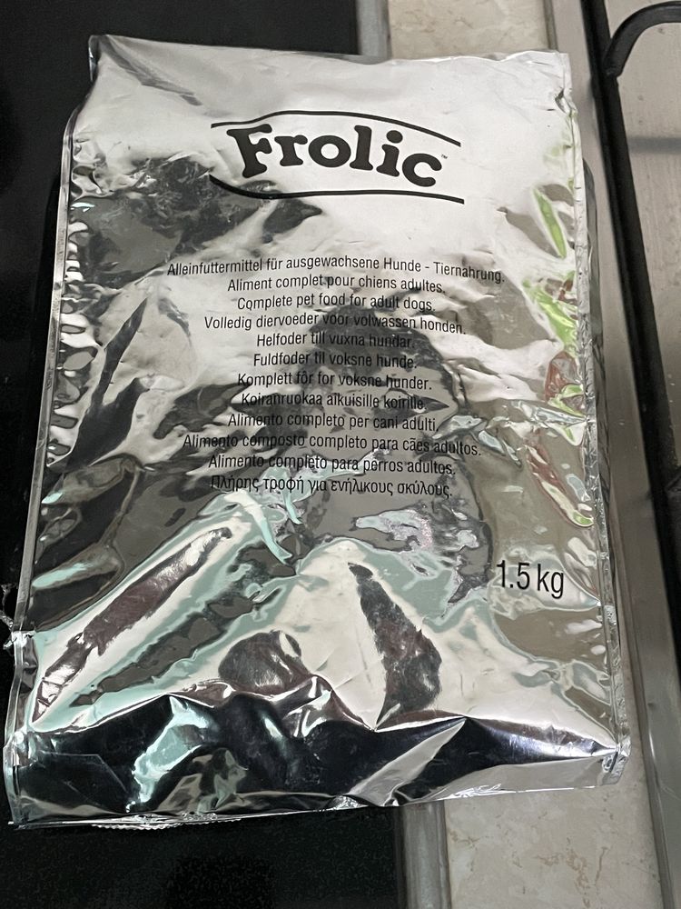 Продавам Frolic с птиче месо, зеленчуци и ориз