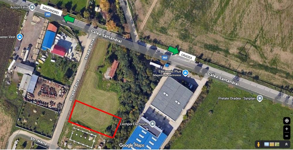 Vand teren Intravilan 1243 m²