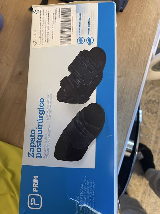Papuc, sandala postoperator- mont, hallux valgus