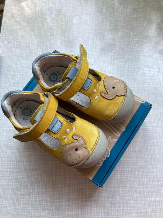 чудесни жълти сандали дд степ 23 номер dd step