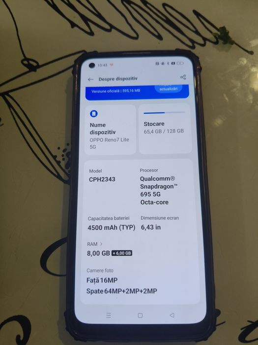 Oppo Reno 7 Lite 5G