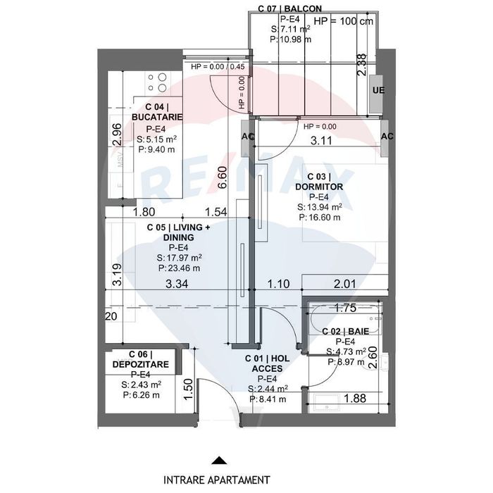 Vanzare  Apartament Cu 2 Camere