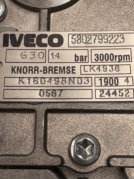 compresor iveco Stralis / Eurotrakker bicilindric LK 4936 580 2799 223