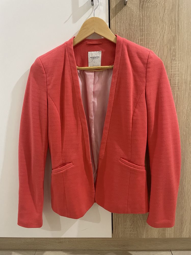 Син ленен гащеризон Zara, сако Reserved