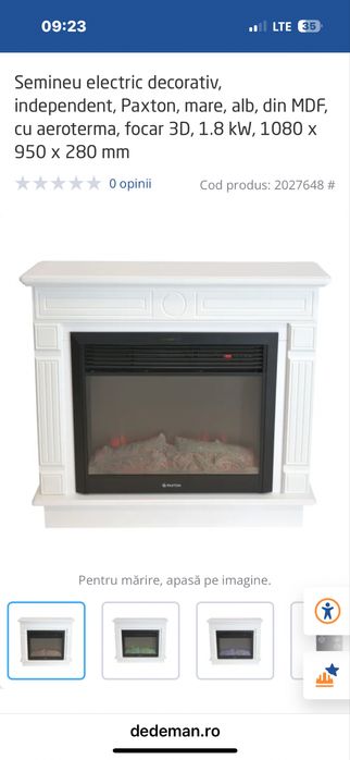 Semineu electric Paxton