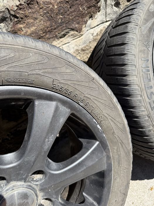 Jante 16” Bmw cu cauciucuri de iarna 205/55/R16