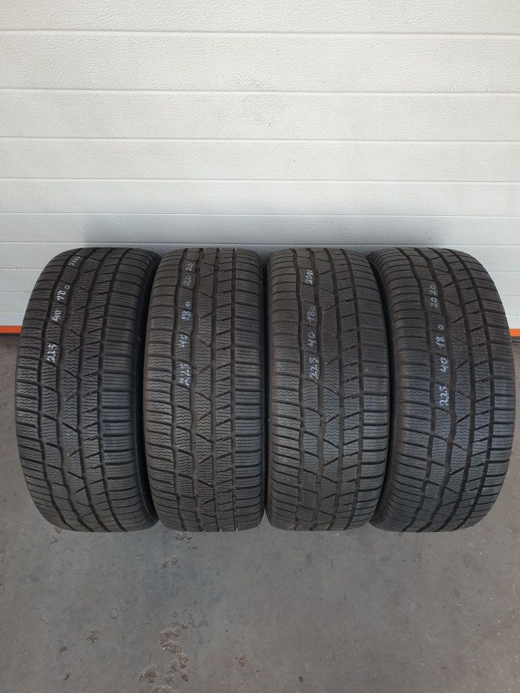 Зимни гуми 4 броя CONTINENTAL WinterContact TS830P 225 40 R18 дот 2020