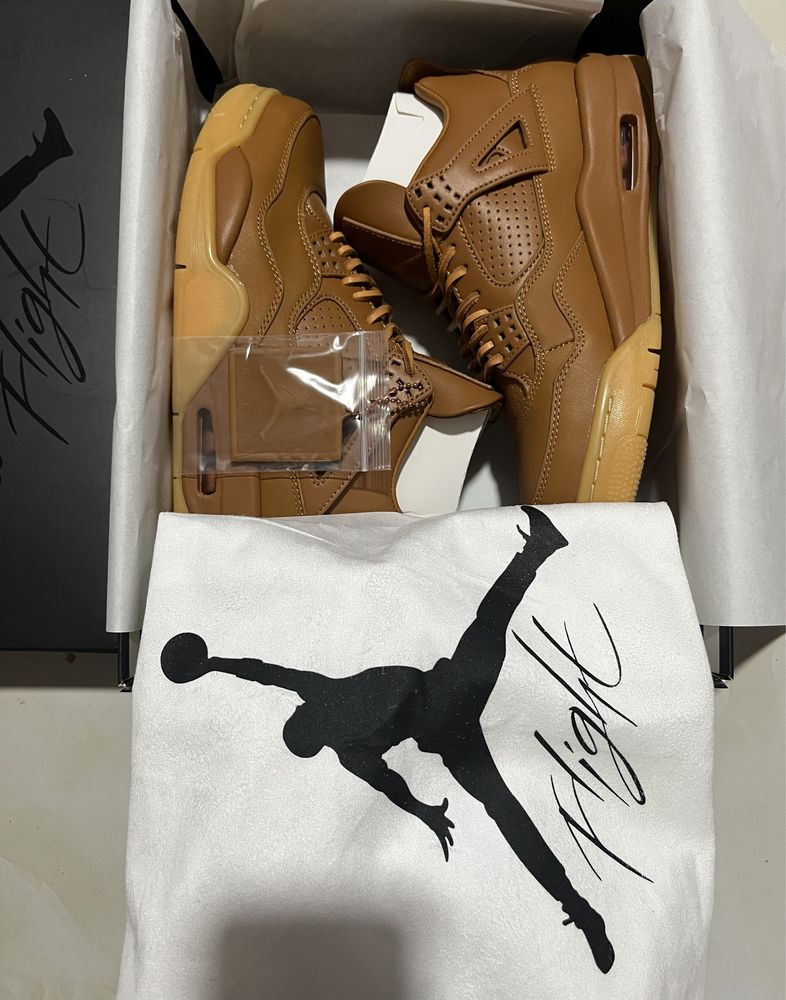 Air Jordan 4 Retro Ginger Wheat