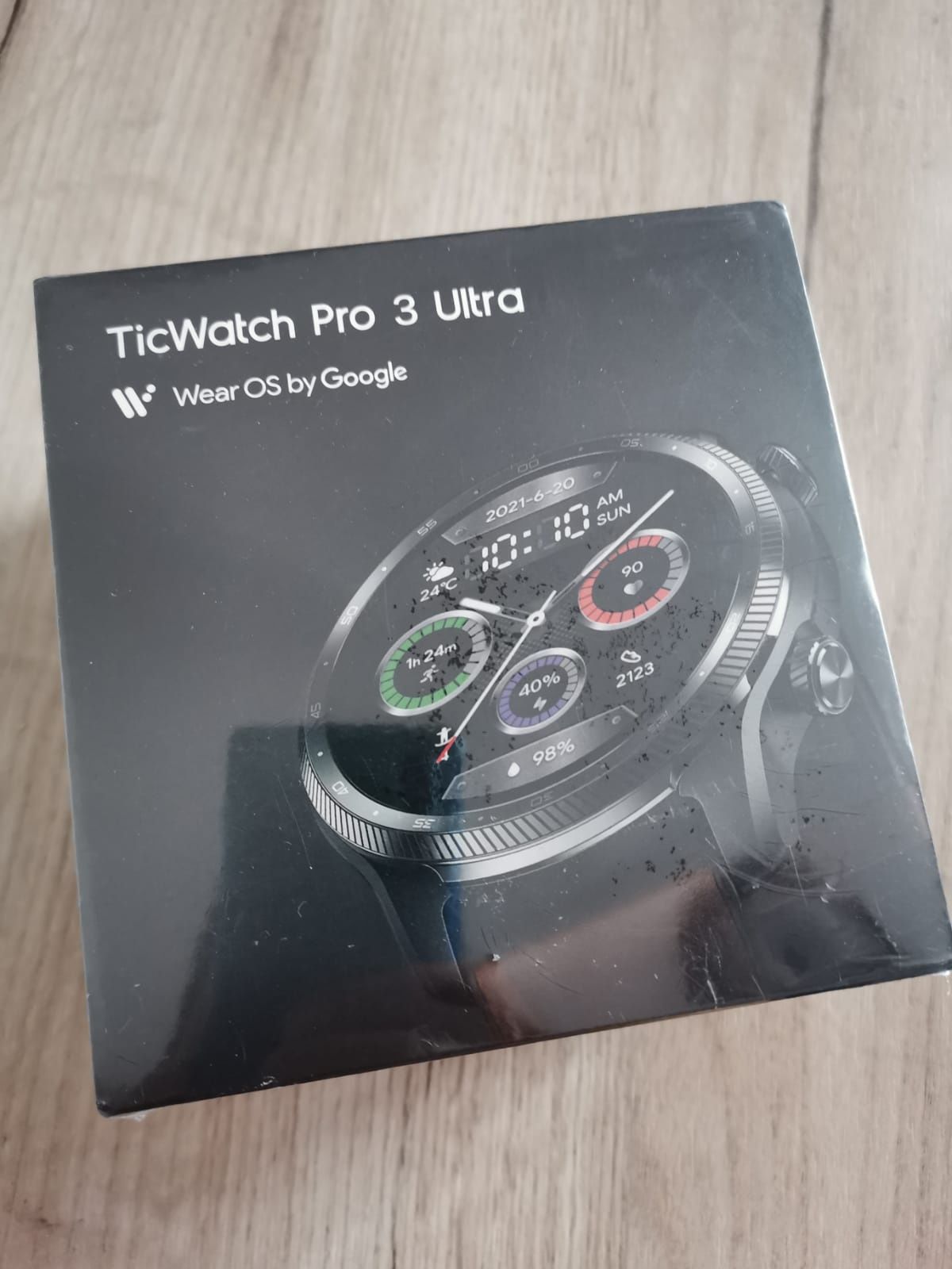 Ceas Smartwatch Mobvoi TicWatch Pro 3 Ultra, GPS, IP68, Shadow Black