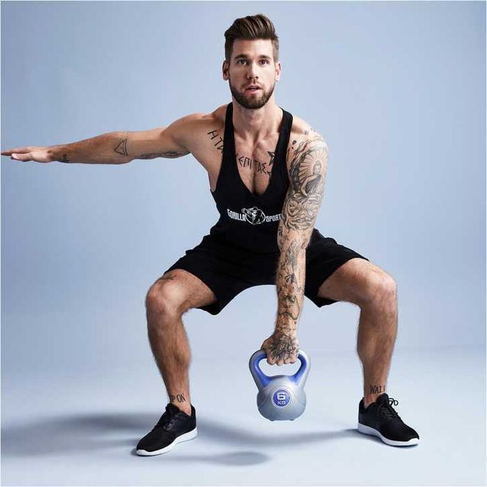 Kettlebell Stylish de ciment - 20 KG