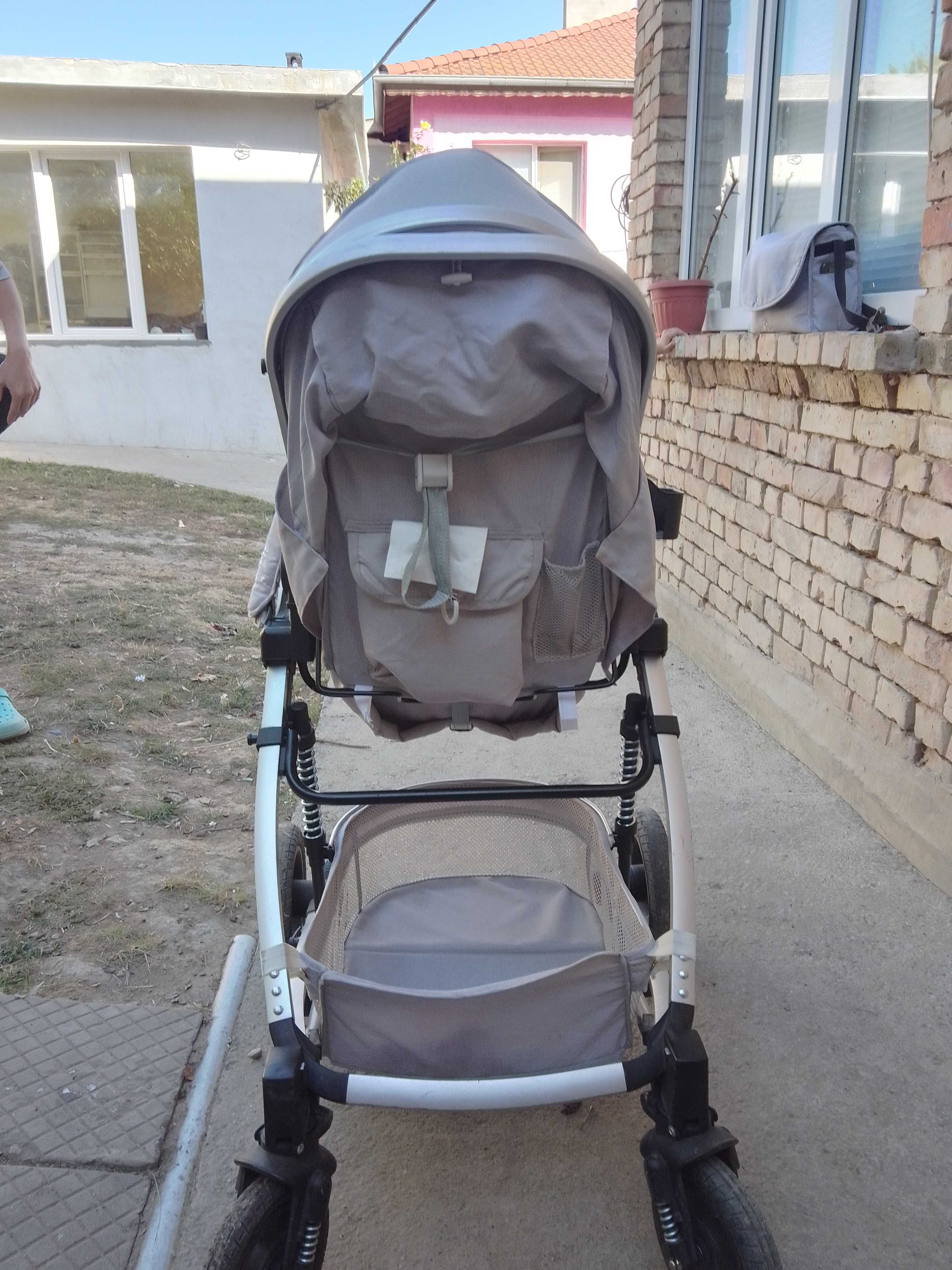 детска количка за малки деца и бебета марка moni
