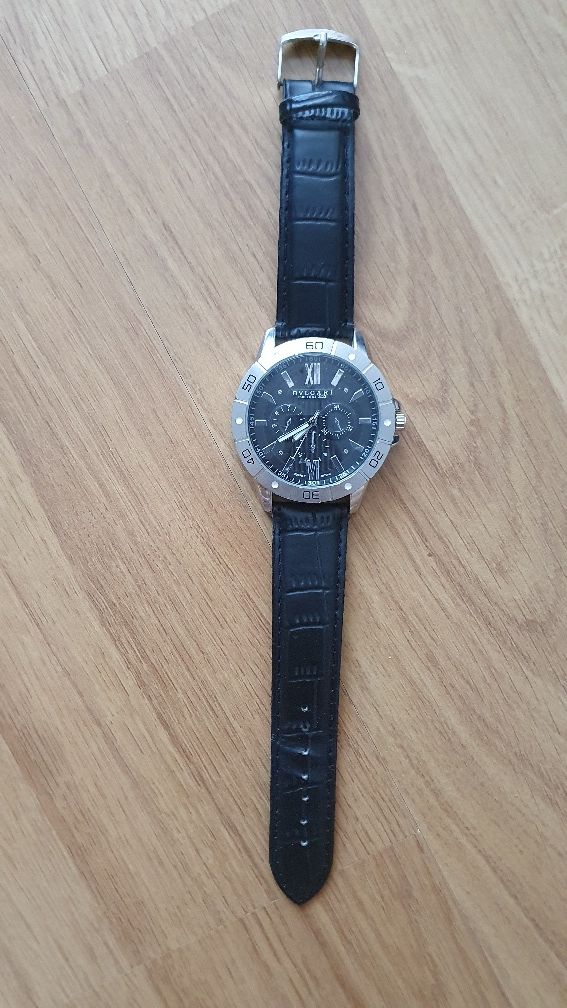 Часовник BVGARI естествена кожа
