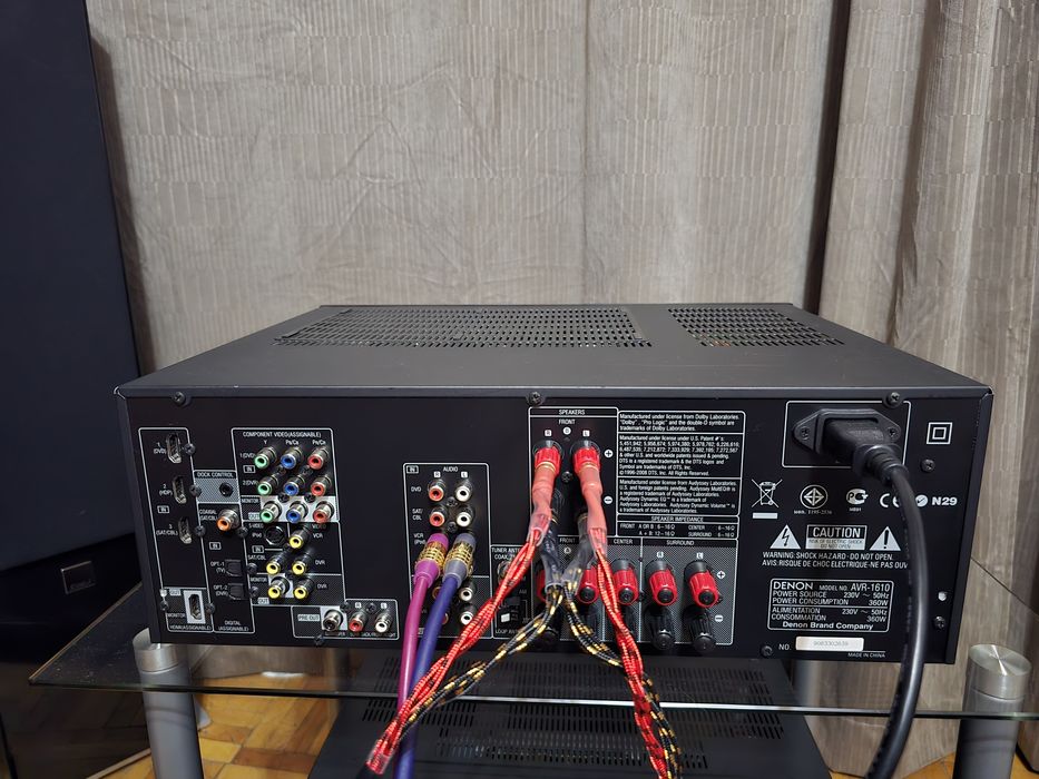 Amplificator Denon AVR-1610 – 5.1 HDMI, Optic , 110W/canal, sunet clar