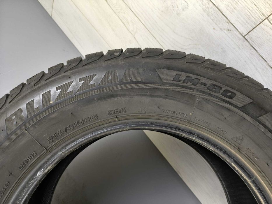 Anvelope 215/65 R16, iarna, Bridgestone, DOT 2017