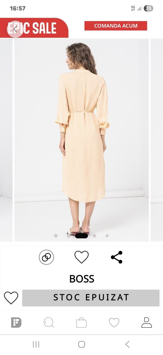 Rochie nouă, elegantă, Hugo Boss