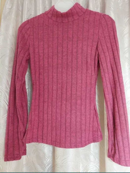 Maleta gât înalt tricot