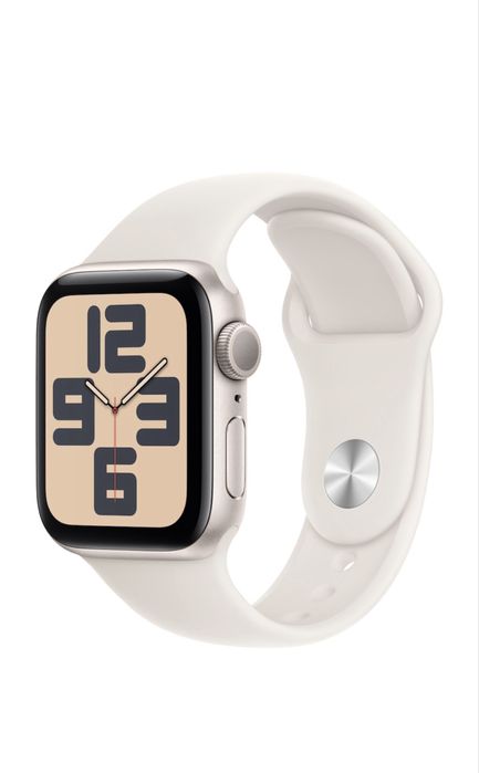 Apple Watch SE (2024), GPS, M/L, 40mm, Starlight