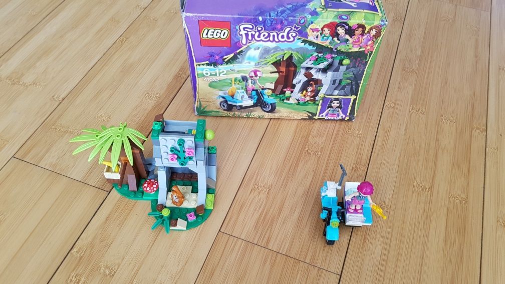 Lego Friends Motocicleta de prim ajutor în junglă